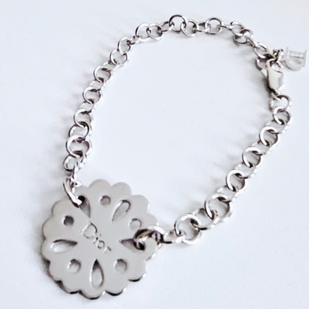 Dior Silver Chain Link Bracelet